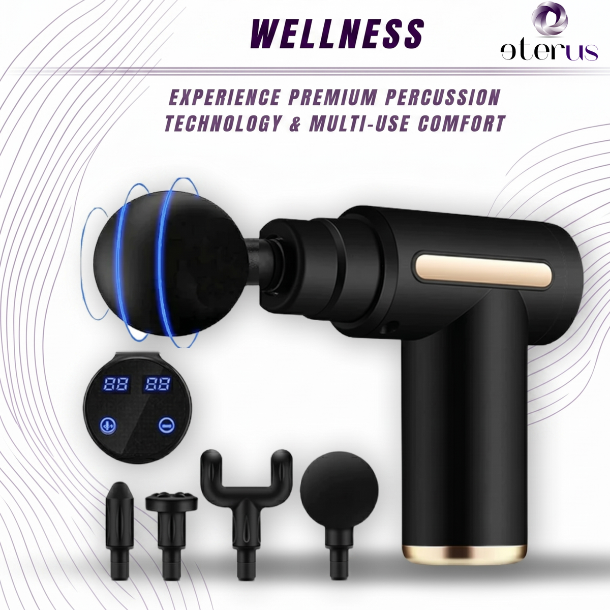 Rechargeable Deep Tissue Massage Gun