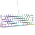 Keys Gaming Keyboard USB Wired Portable 20 RGB Backlight Korean Keyboard for Windows Laptops Computer